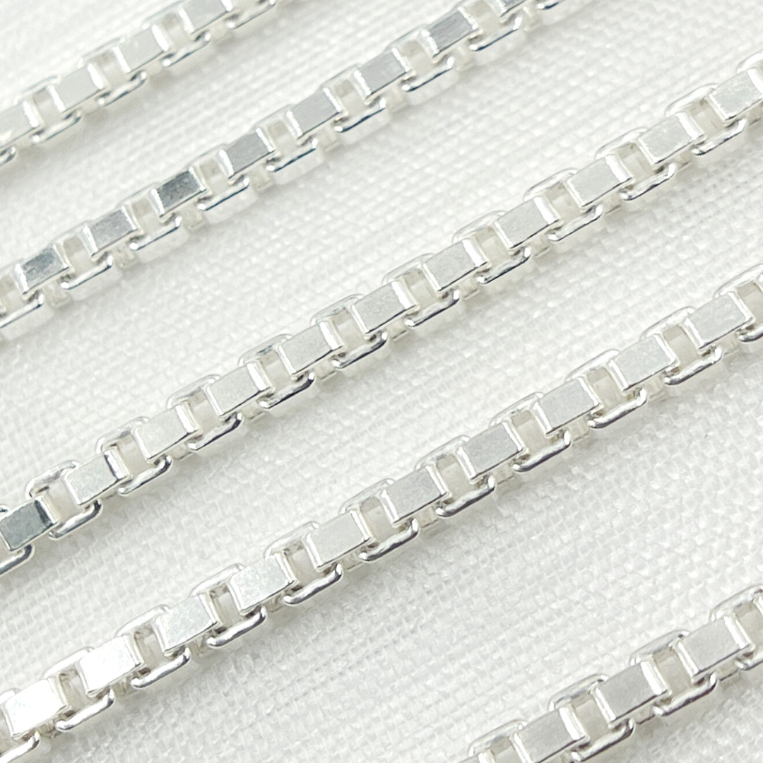 Y108SS. Sterling Silver Box Link Chain