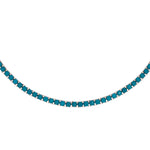 Load image into Gallery viewer, NFZ72587TQ. 14K Solid Gold Turquoise Fancy Necklace