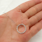 Load image into Gallery viewer, NT402333. 14K Solid Gold Diamond Necklace