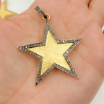 Load image into Gallery viewer, DP363. Diamond Sterling Silver Star Pendant