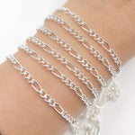 Load image into Gallery viewer, Buy Now Silver Figaro Chain