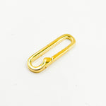 Load image into Gallery viewer, Buy Gold-plated Sterling Silver Oval Clasp