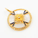 Load image into Gallery viewer, Buy Now 14K Gold Flower Pendant