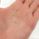 Load image into Gallery viewer, 4006440GF. Gold Filled Kidney Ear Wire