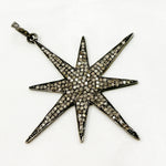 Load image into Gallery viewer, DP114. Diamond & Sterling Silver Star Pendant