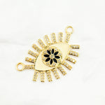 Load image into Gallery viewer, Buy Now Silver Eye Flower Enamel Pendant