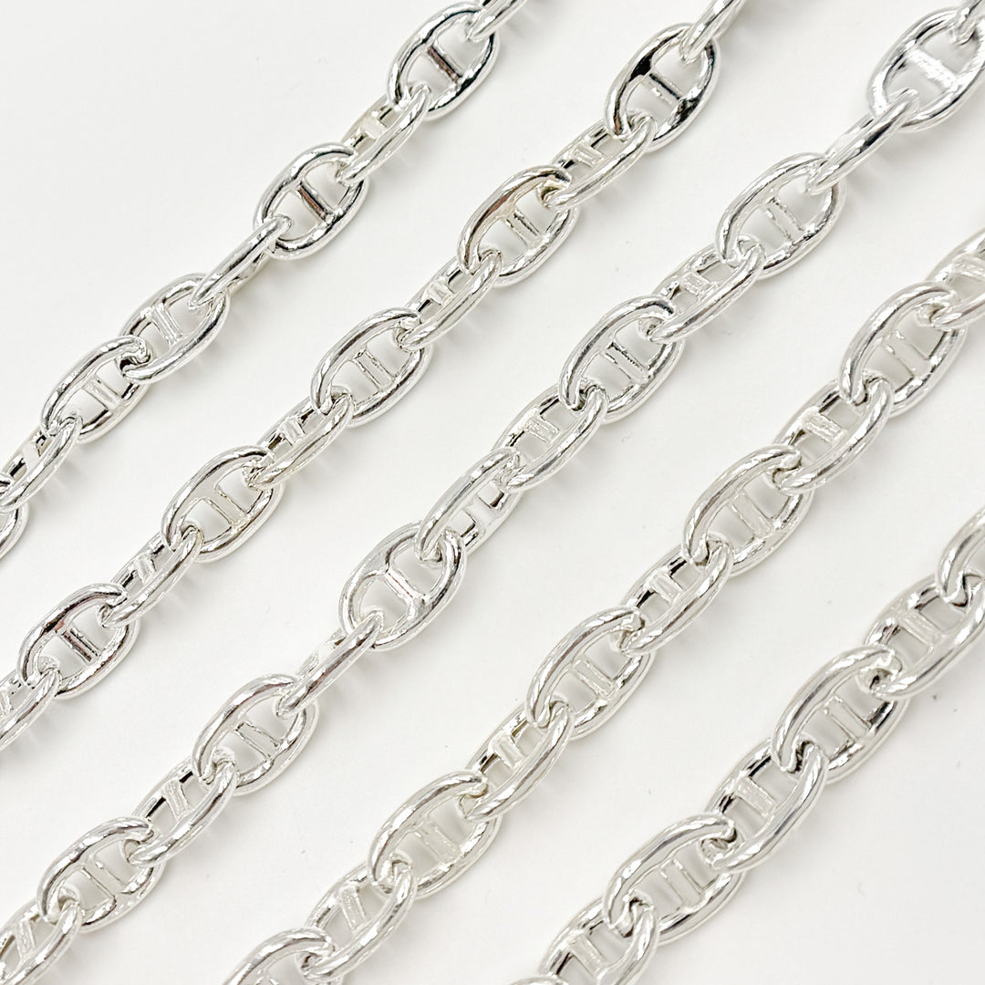Sterling Silver Smooth Marina Chain