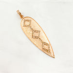 Load image into Gallery viewer, DP129. Diamond Sterling Silver Arrow Pendant