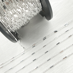 Load image into Gallery viewer, Shop Now Sterling Silver Satellite Chain