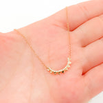 Load image into Gallery viewer, 14K Solid Yellow Gold Diamond Fancy Necklace