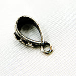 Load image into Gallery viewer, DC495. Diamond Sterling Silver Drop Bail