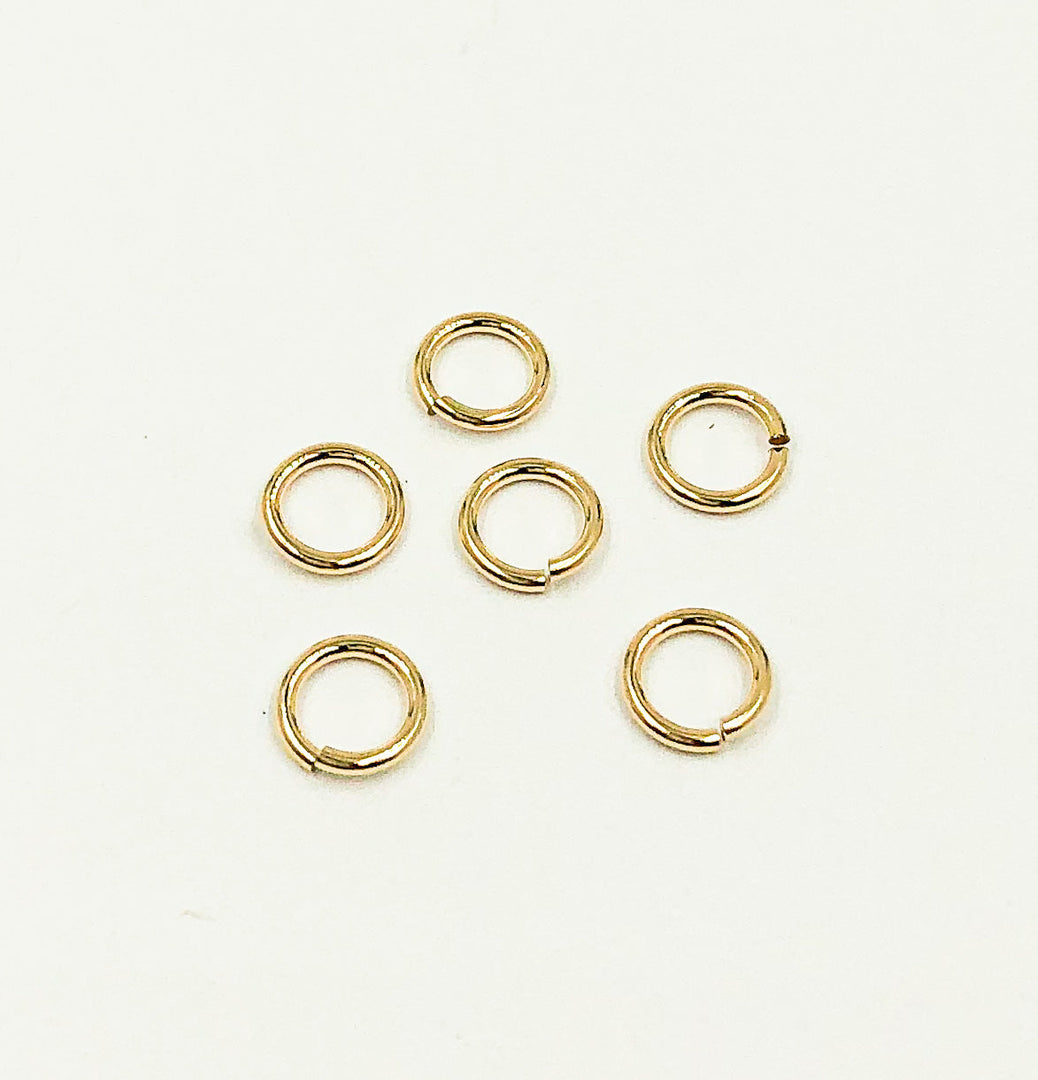14K Gold Filled Open Jump Ring 20Gauge 5mm. 4004472
