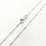 Load image into Gallery viewer, Sterling Silver Cube Satellite Finished Necklaces