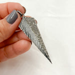 Load image into Gallery viewer, DP058. Diamond Sterling Silver Arrow Pendant