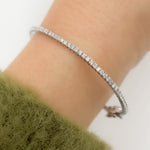 Load image into Gallery viewer, BNL68424. 14K Solid Gold Diamond Bangle