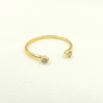 Load image into Gallery viewer, 14K Solid Gold Diamond Ring.