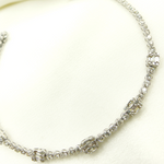 Load image into Gallery viewer, TJ0016. 14k Solid Gold Diamond Bracelet