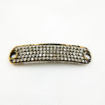 Load image into Gallery viewer, DC518. Diamond & Sterling Silver Oval Connector