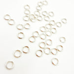 Load image into Gallery viewer, Shop now 5MM White Silver Split Ring