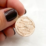 Load image into Gallery viewer, Diamond Sterling Silver Round Engraved Pendant