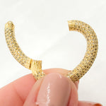 Load image into Gallery viewer, Sterling Silver Oval Hinge Clasp