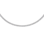 Load image into Gallery viewer, 14K Gold Diamond Tennis Choker Necklace
