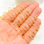 Load image into Gallery viewer, Buy Gold-Filled Tube Size Satellite Chains