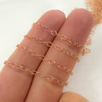 Load image into Gallery viewer, 1310RGF. Rose Gold-Filled Smooth Cable Chain