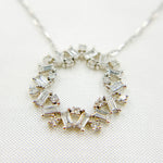 Load image into Gallery viewer, NT402348. 14K Solid Gold Diamond and Gemstone Necklace