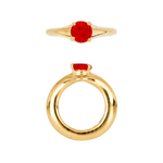Load image into Gallery viewer, CMZ00100. 14K Solid Gold Ring Charm