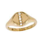 Load image into Gallery viewer, 14K Solid Gold Diamond Ring. RFB18437