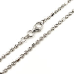 Load image into Gallery viewer, Sterling Silver Ball Necklace