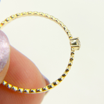 Load image into Gallery viewer, 14K Solid Gold Diamond Ring.