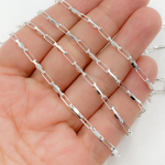 Load image into Gallery viewer, Sterling Silver Diamond Cut Oval Link Chains