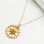 Load image into Gallery viewer, 14K Solid Gold Diamonds Star Charm. GDP336