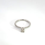 Load image into Gallery viewer, 14K Solid Gold Diamond Ring.