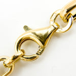 Load image into Gallery viewer, 000HVW8604030. 14K Solid Gold Hollow 1 Long and 5 Short Fancy Necklace