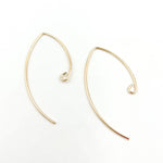 Load image into Gallery viewer, Shop Gold Filled V Shape Ear Wire