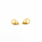 Load image into Gallery viewer, TD6GP. Gold Plated Sterling Silver Curved Tear Drop