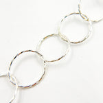 Load image into Gallery viewer, Buy Sterling Silver Diamond Cut Round Link Chain
