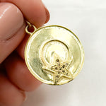 Load image into Gallery viewer, Shop Diamond Sterling Silver Round Star Pendant