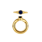 Load image into Gallery viewer, CMZ00100. 14K Solid Gold Ring Charm