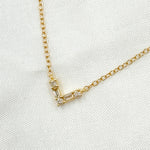 Load image into Gallery viewer, NFB70858. 14K Solid Gold Diamond Necklace
