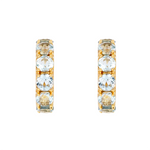 Load image into Gallery viewer, CMZ00096N. 14K Solid Gold Natural Gemstone Round Ring Slider