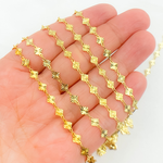 Load image into Gallery viewer, Gold Plated 925 Sterling Silver Hammered Diamonds