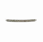 Load image into Gallery viewer, DC181. Diamond & Sterling Silver Long Bar Connector