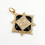 Load image into Gallery viewer, Buy Gold Square Pendants