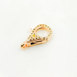 Load image into Gallery viewer, Diamond Silver Round Trigger Clasp