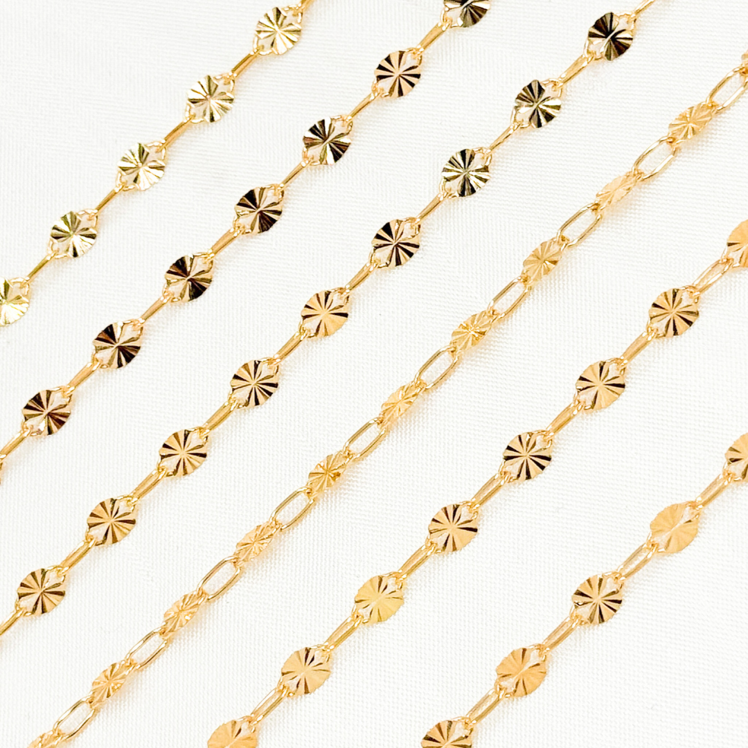 Buy 14k Gold Filled Marina and Cable Link Chain