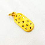 Load image into Gallery viewer, DC788. Diamond & Sterling Silver Oval Pendant